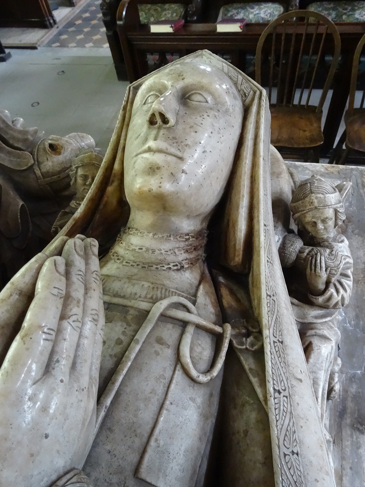 Effigy of Eleanor (Dutton) Brereton