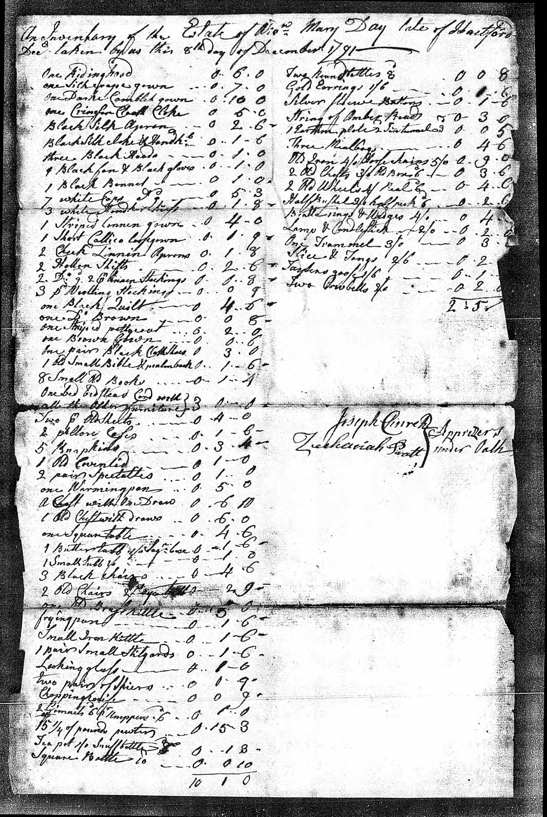 Page 3 of Mary (Butler) Day's will