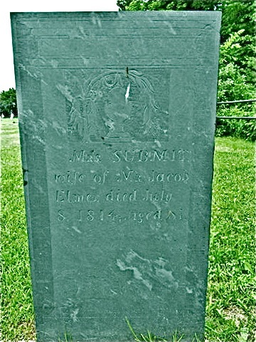 Gravestone of Submit (Elgar) Elmer