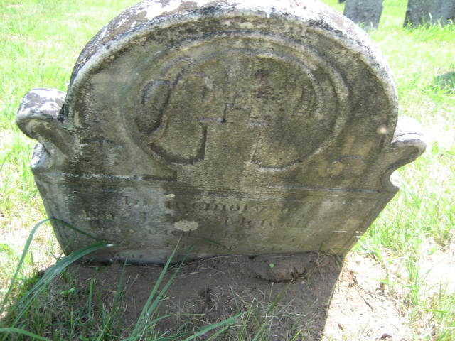 Gravestone of Jabez Metcalf