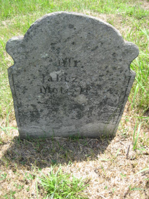 Gravestone of Jabez Metcalf