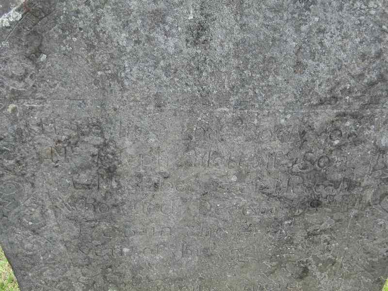 Gravestone of Joseph Metcalf