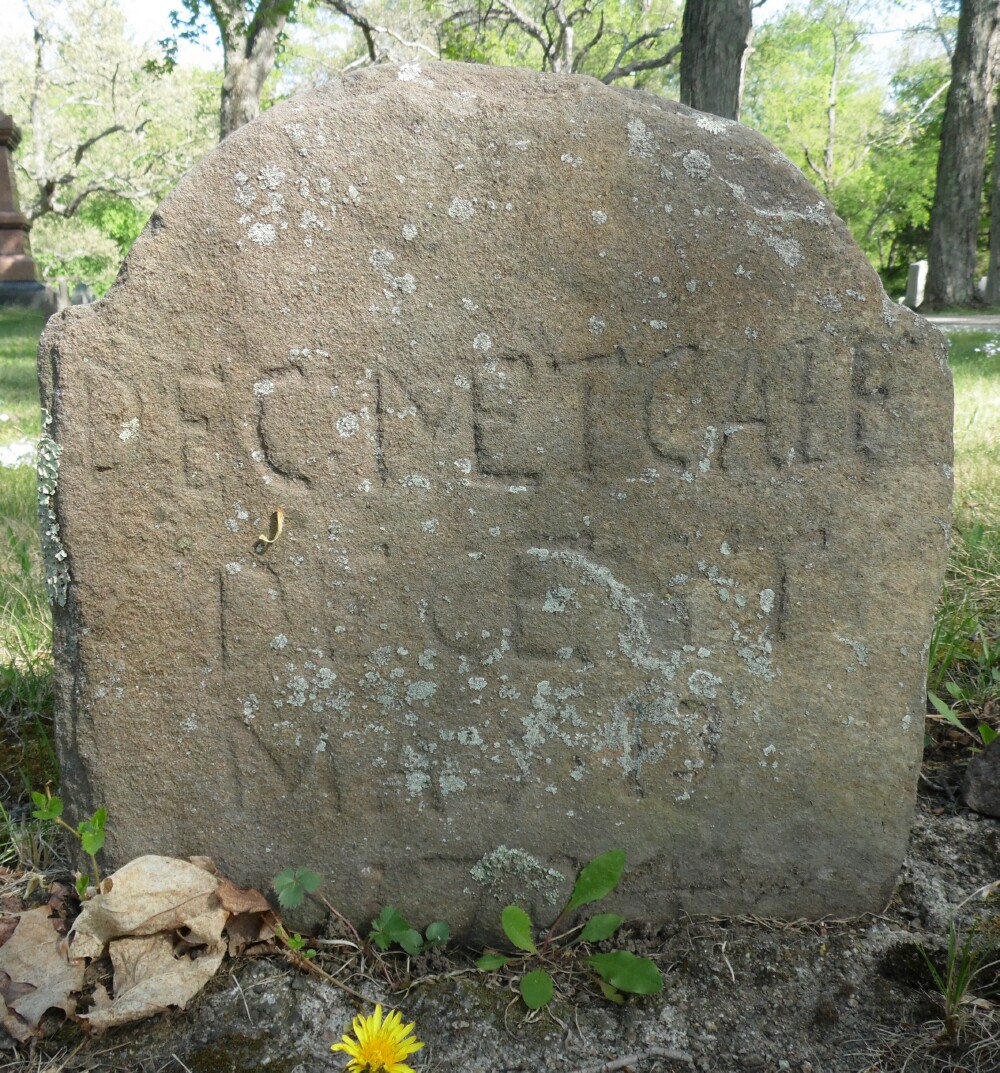 Gravestone of Eleazur Metcalf