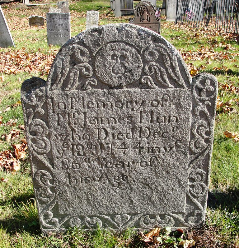 Granvestone of James Munn