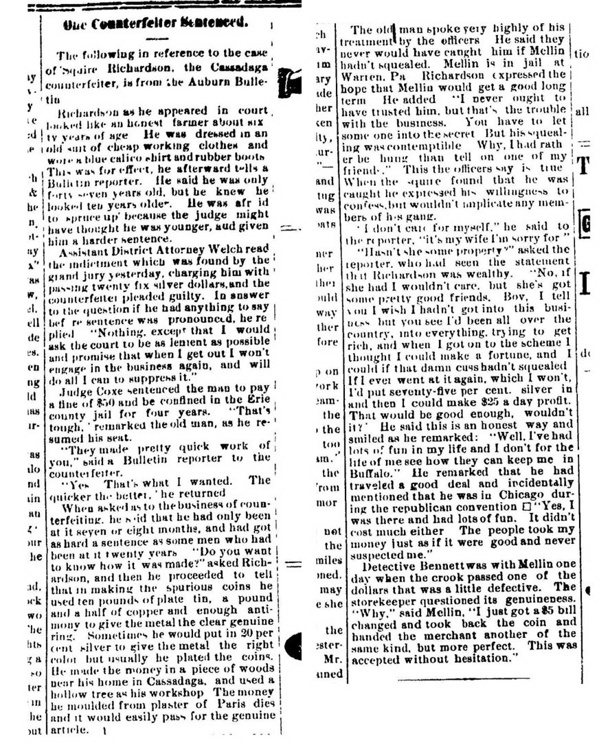Article on Squire's court appearance and an interview with Squire