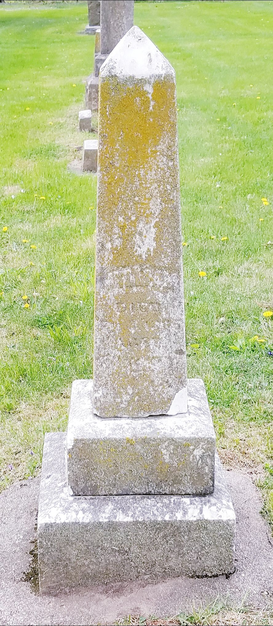 Gravestone inscription of William Richardson