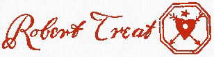 Seal and signature of Robert Treat