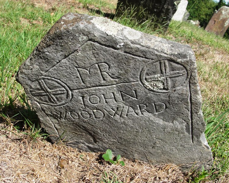 Footstone of John Woodward