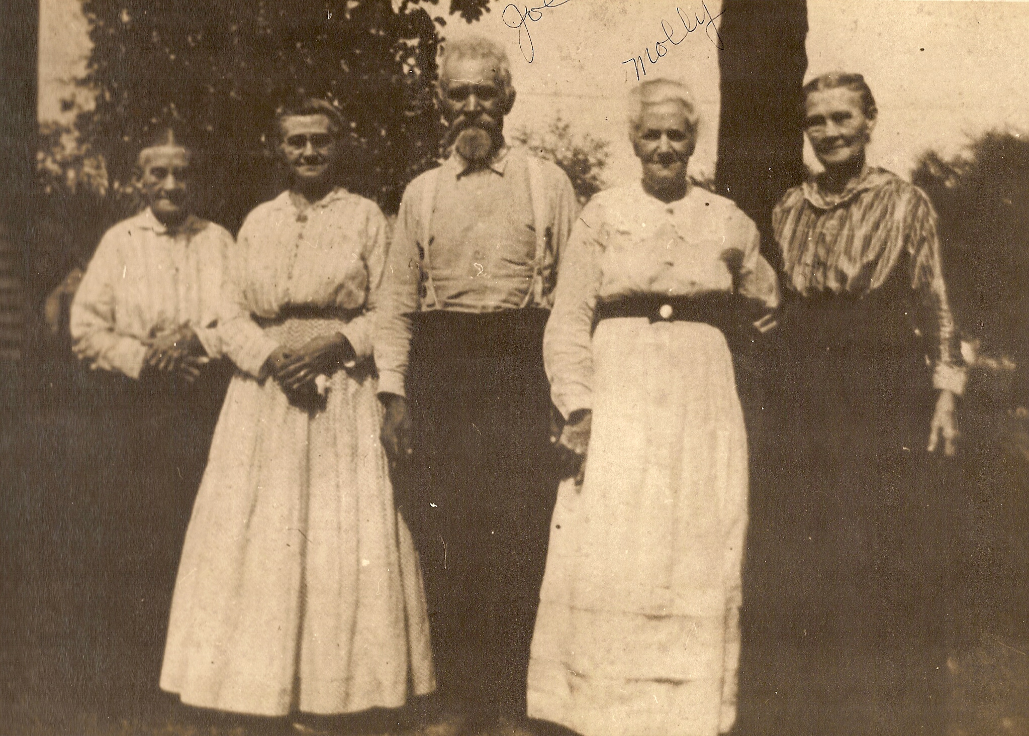 Members of the Bolen family, including Mary Margaret