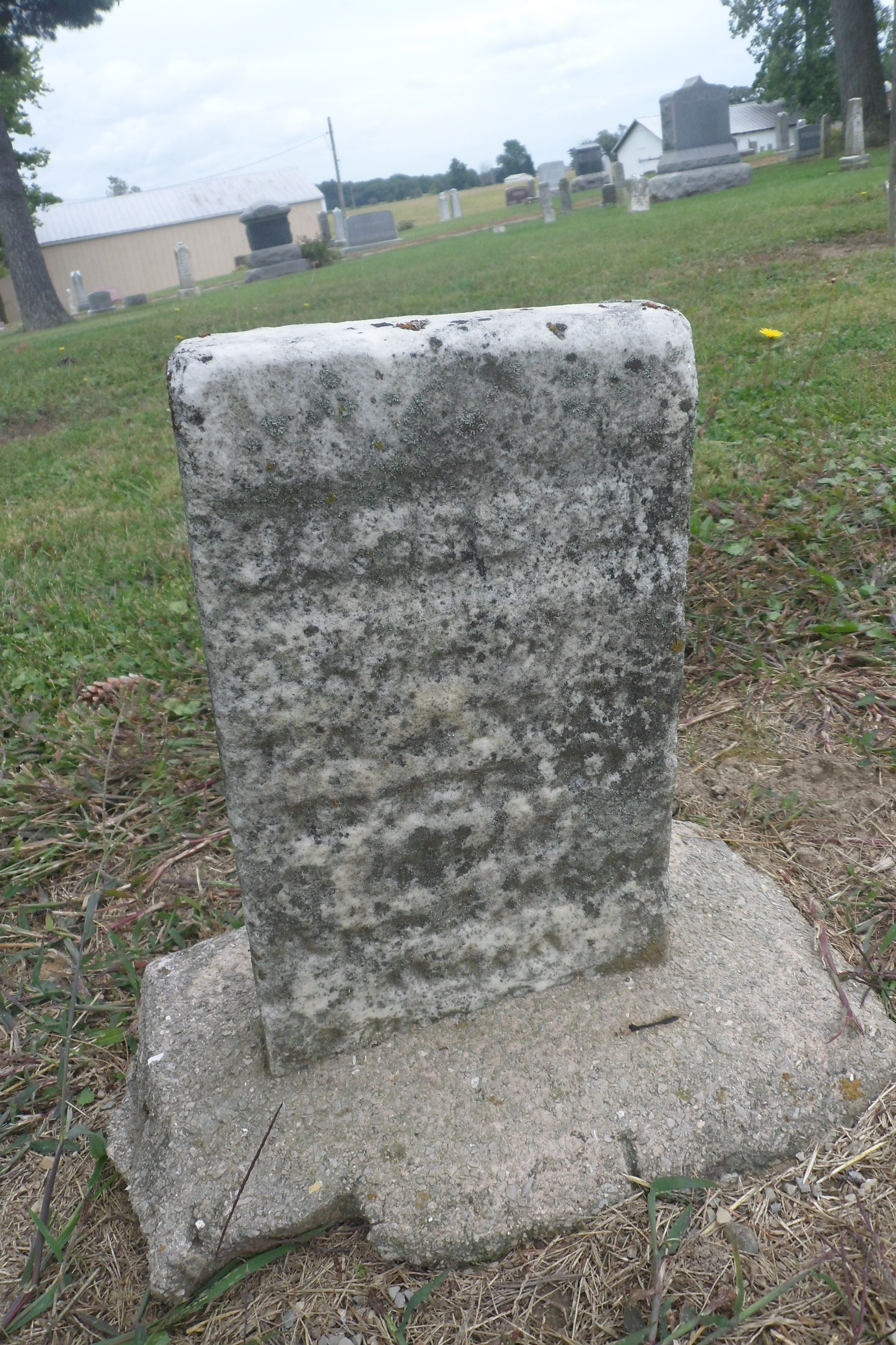 Gravestone of James H. Bird