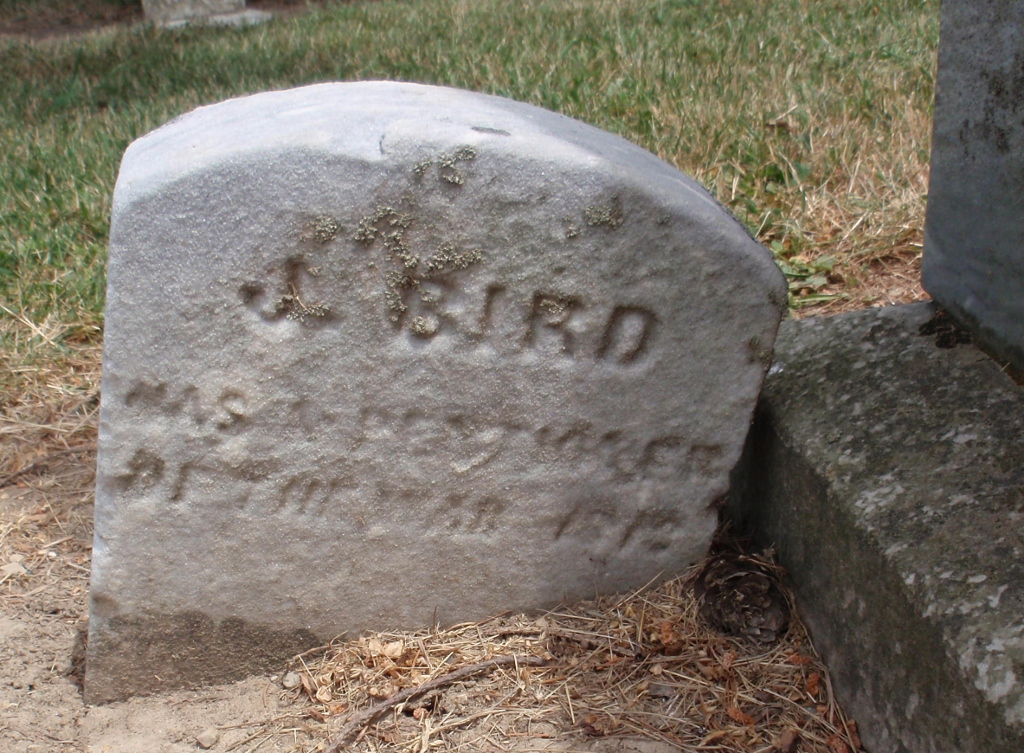 Gravestone of J. Bird