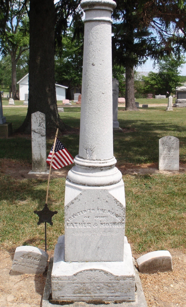 Monument of James and Mary Bird