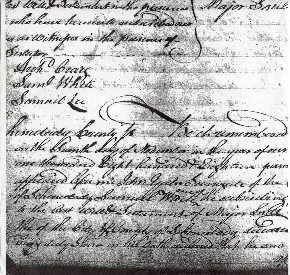 Copy 2 of Page 2 of Major Snell's Will