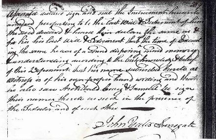 Page 3 of Major Snell's Will