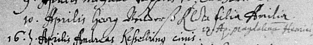 Death record for Amelia Bender