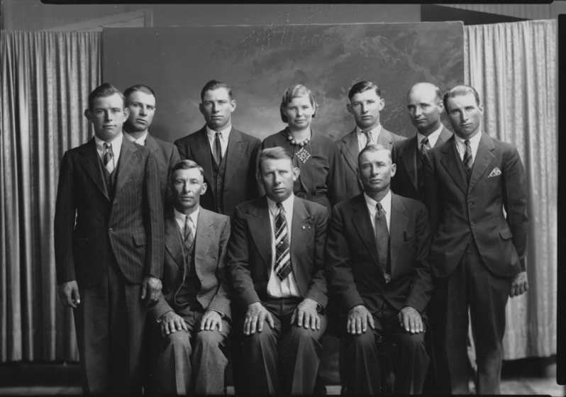 Photo of the children of Willibald Braun