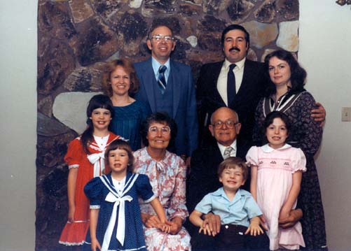 Frank and Florence Boyd and family