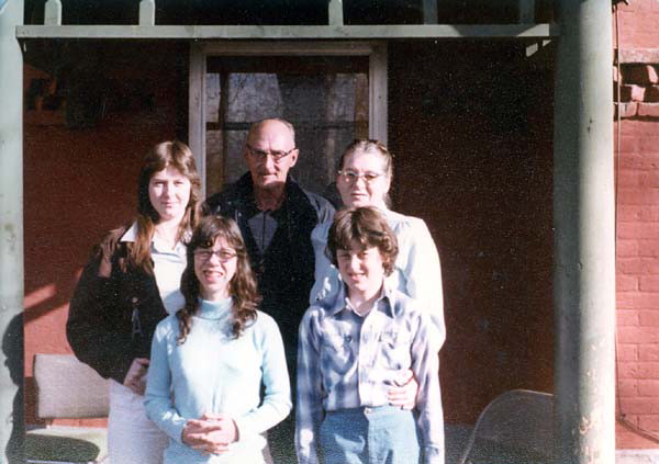 Arthur and Josephine (Mahler) Rodrigue and their children