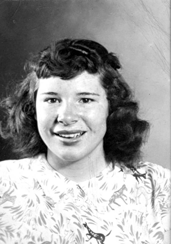 Lorraine as a girl