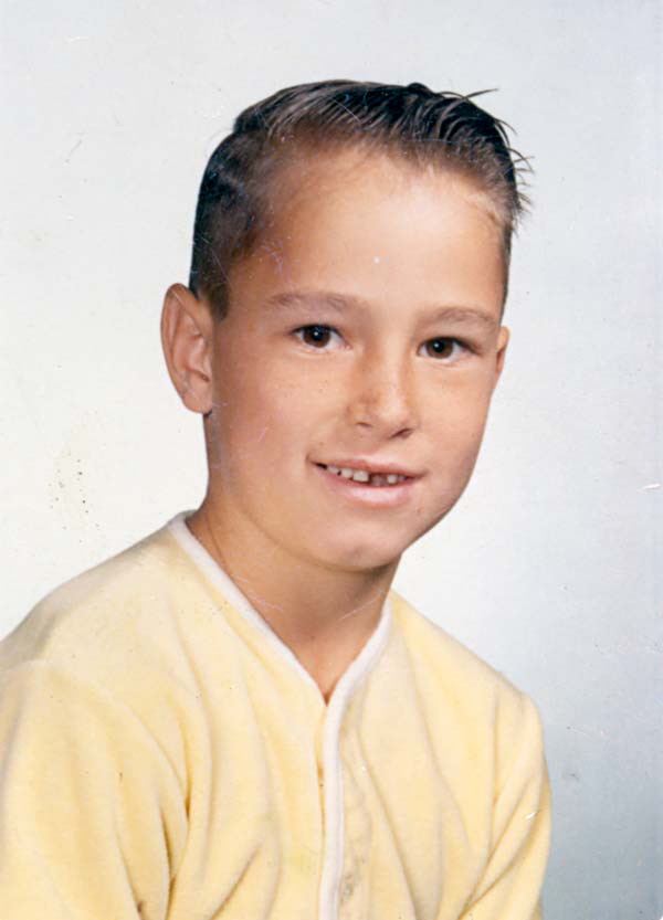 Michael as a boy