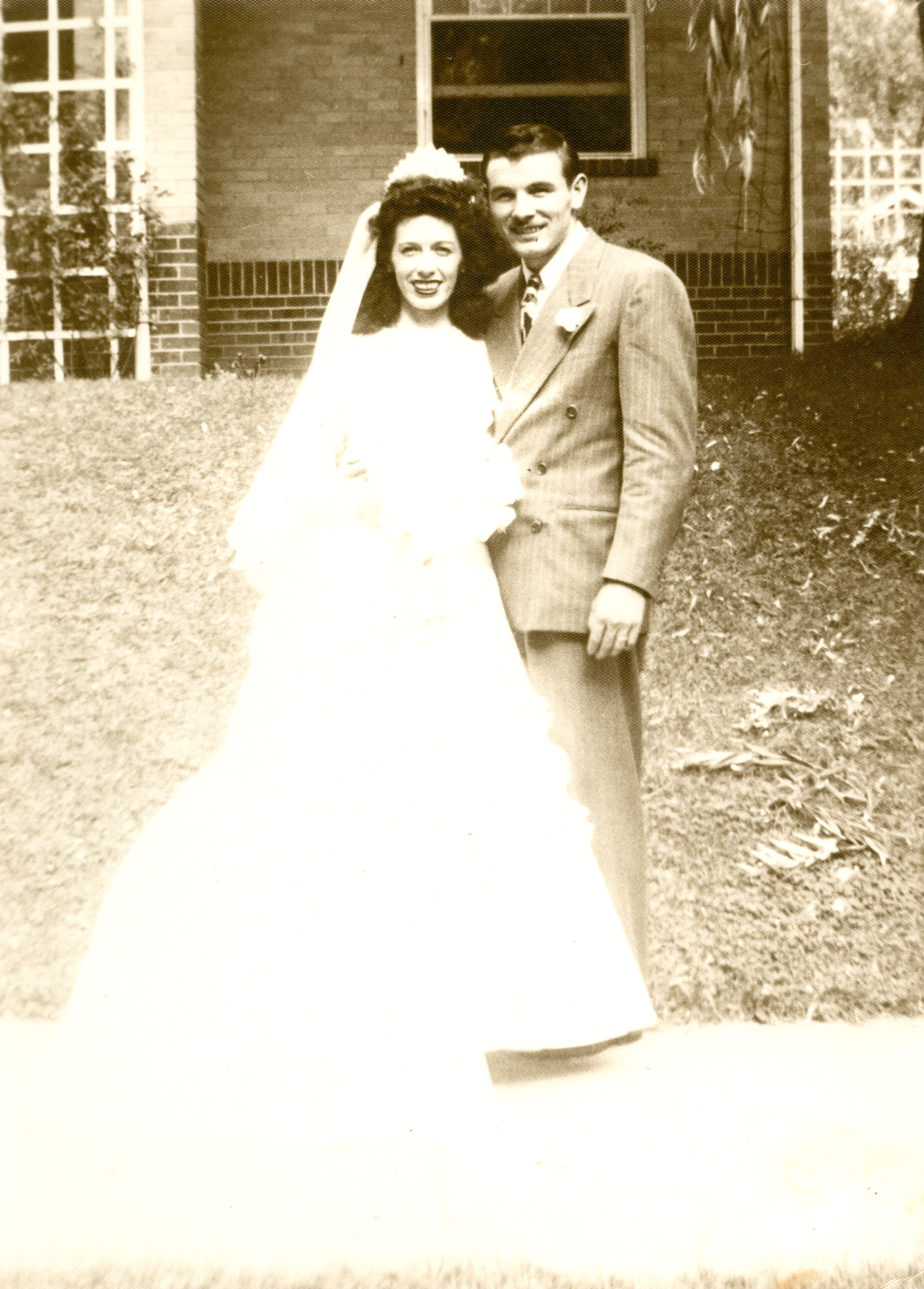Wedding photo of Naomi Kephart and Andy Mahler