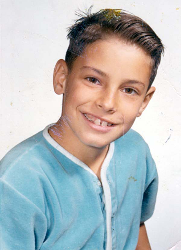 Paul Barringer as a boy