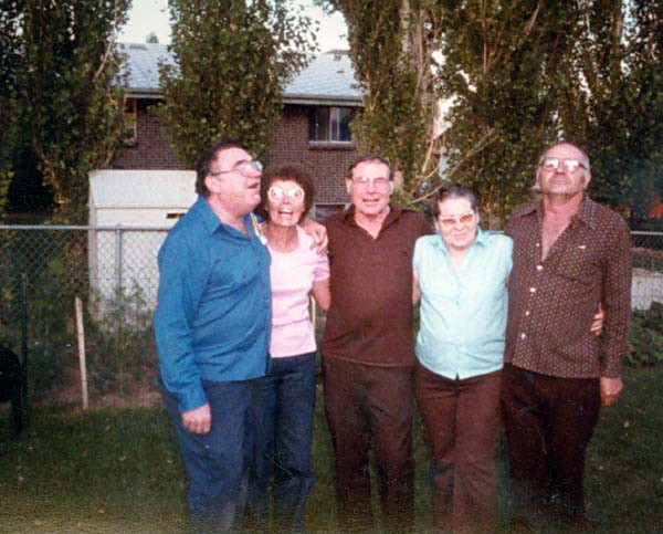 Pete, Florence, Jake, Josie, and Andy