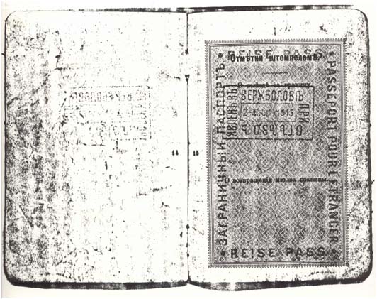 Image 5 from Jacob Mahler's passport